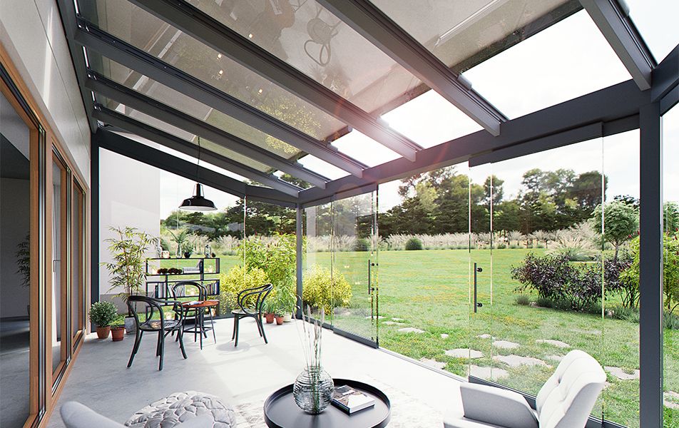 Conservatory awnings Climara